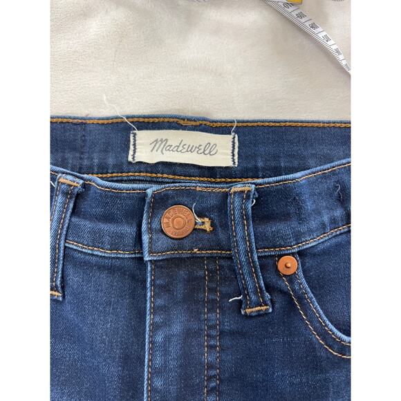 Madewell Mid Rise Skinny Jeans Larkspur Wash TENCEL Denim Cooler Weather - Picture 4 of 10
